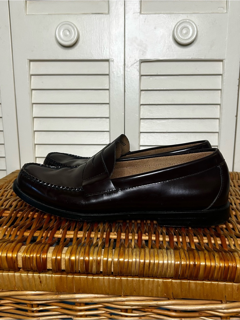 Brooks Brothers classic oxblood loafers size 11